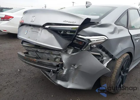 2022 Honda Civic Sport z USA, uszkodzony, nr VIN 2HGFE2F57NH557888